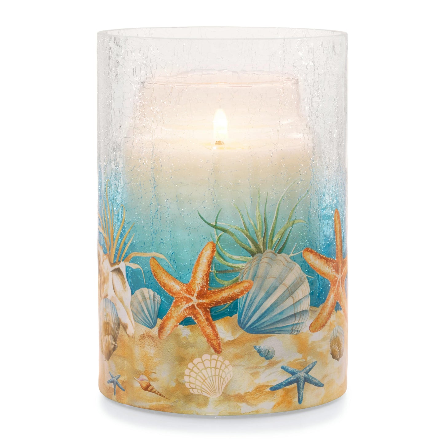 Coastal Jar Candle Holder (S2BN2)