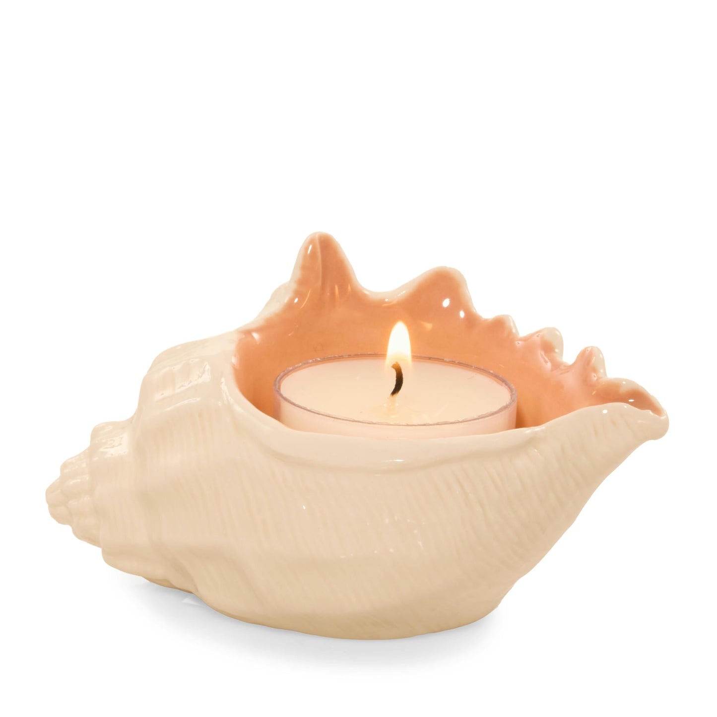 Seashell Tea Light Candle Holder (S2JRV)