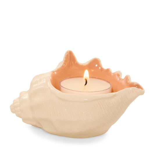 Seashell Tea Light Candle Holder (S2JRV)