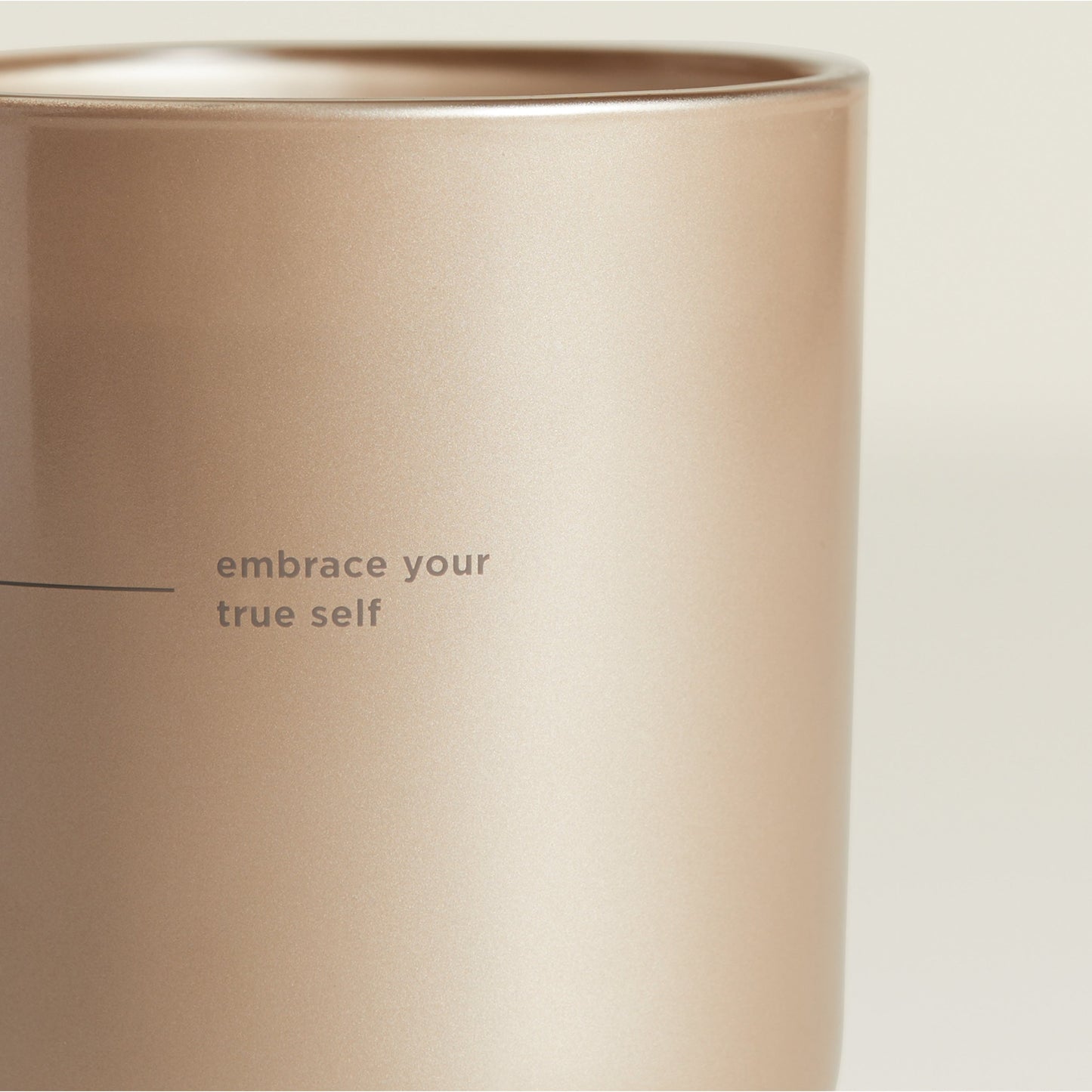 chesapeake bay candle intentions collection be authentic vanilla suedewood medium two wick jar candle with embrace your true self on the back