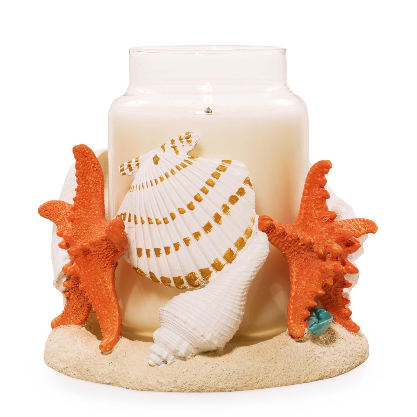 Seashell Jar Candle Holder (S2UQC)