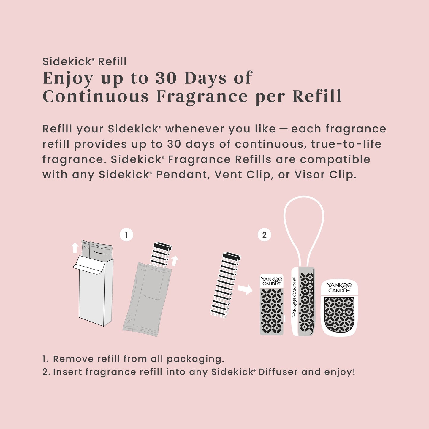 Pink Sands™ Visor Clip Fragrance Kit