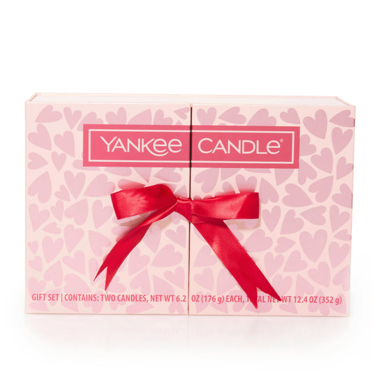 Love Is in the Air Fluted Candles Gift Set (S278U)
